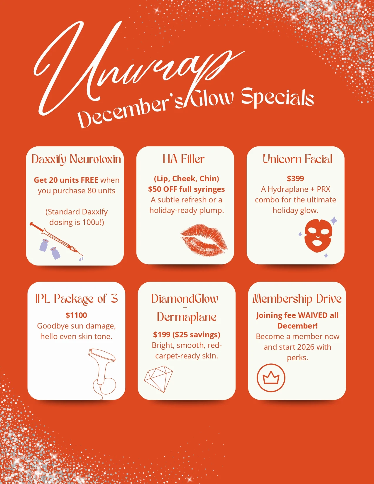 December Specials